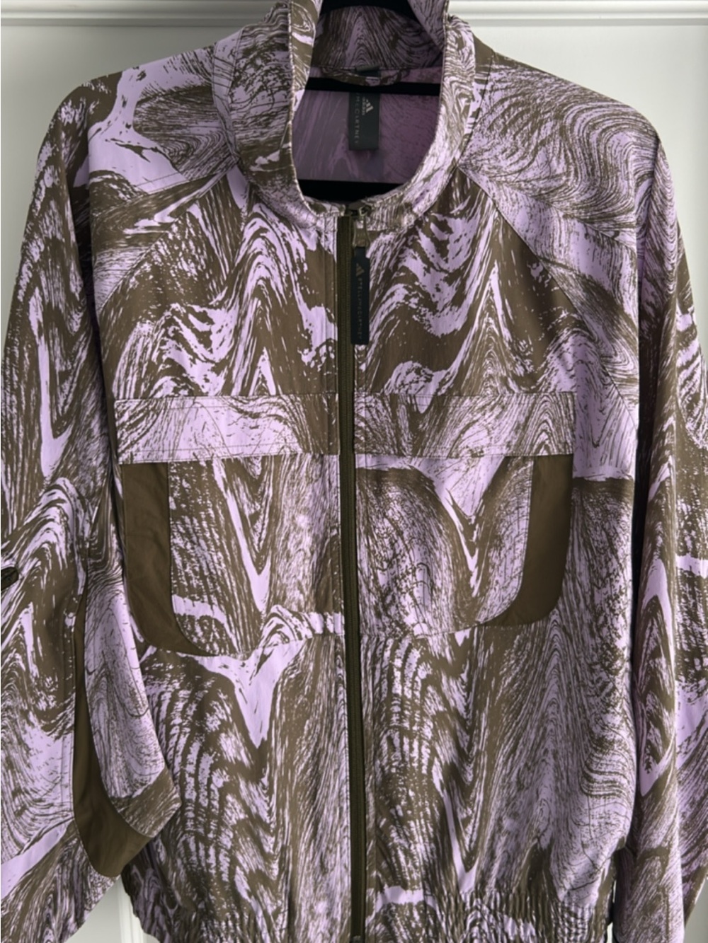 Adidas by Stella McCartney Marble windbreaker jacket Size M - Picture 11 of 11